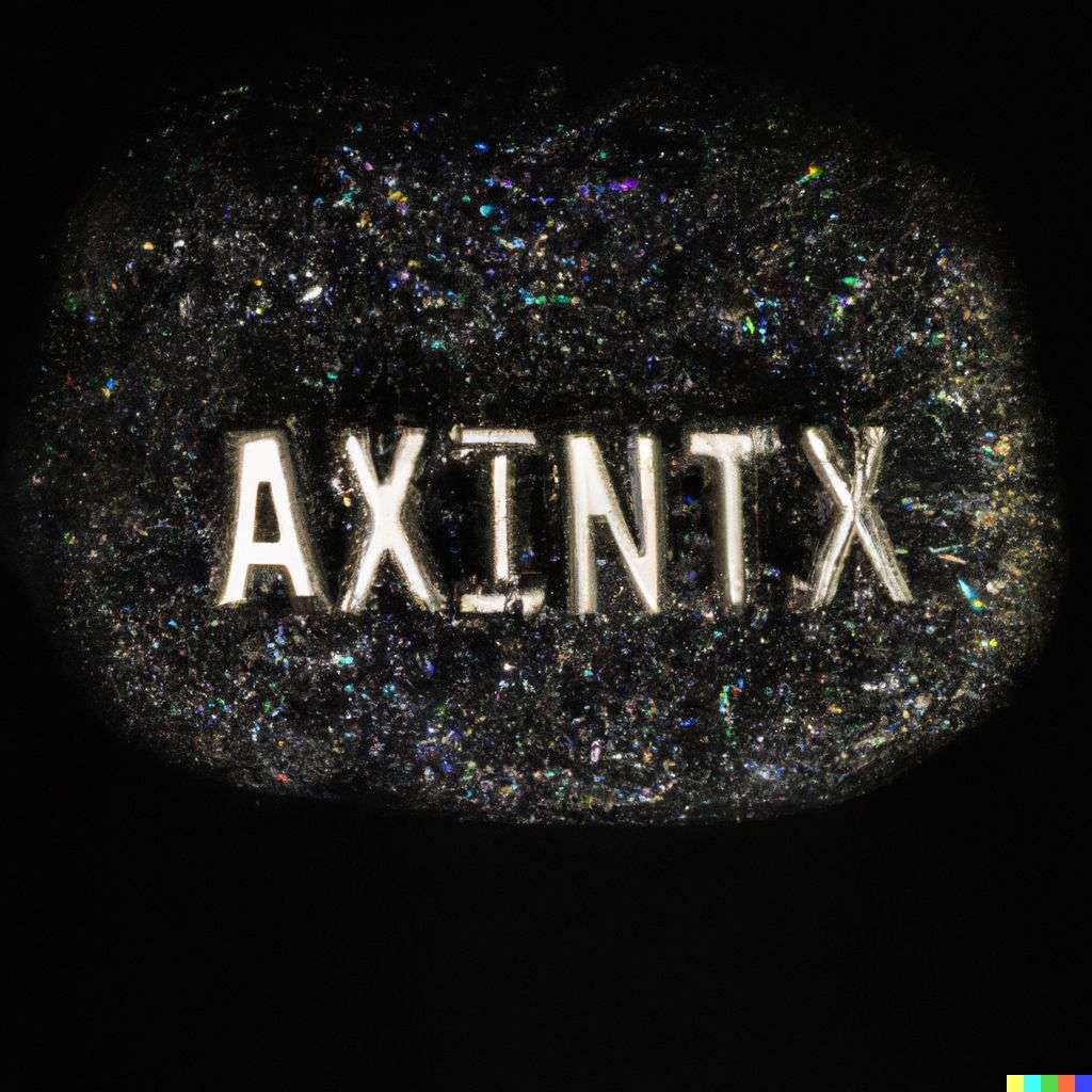 a representation of anxiety made out of a sparkling geode